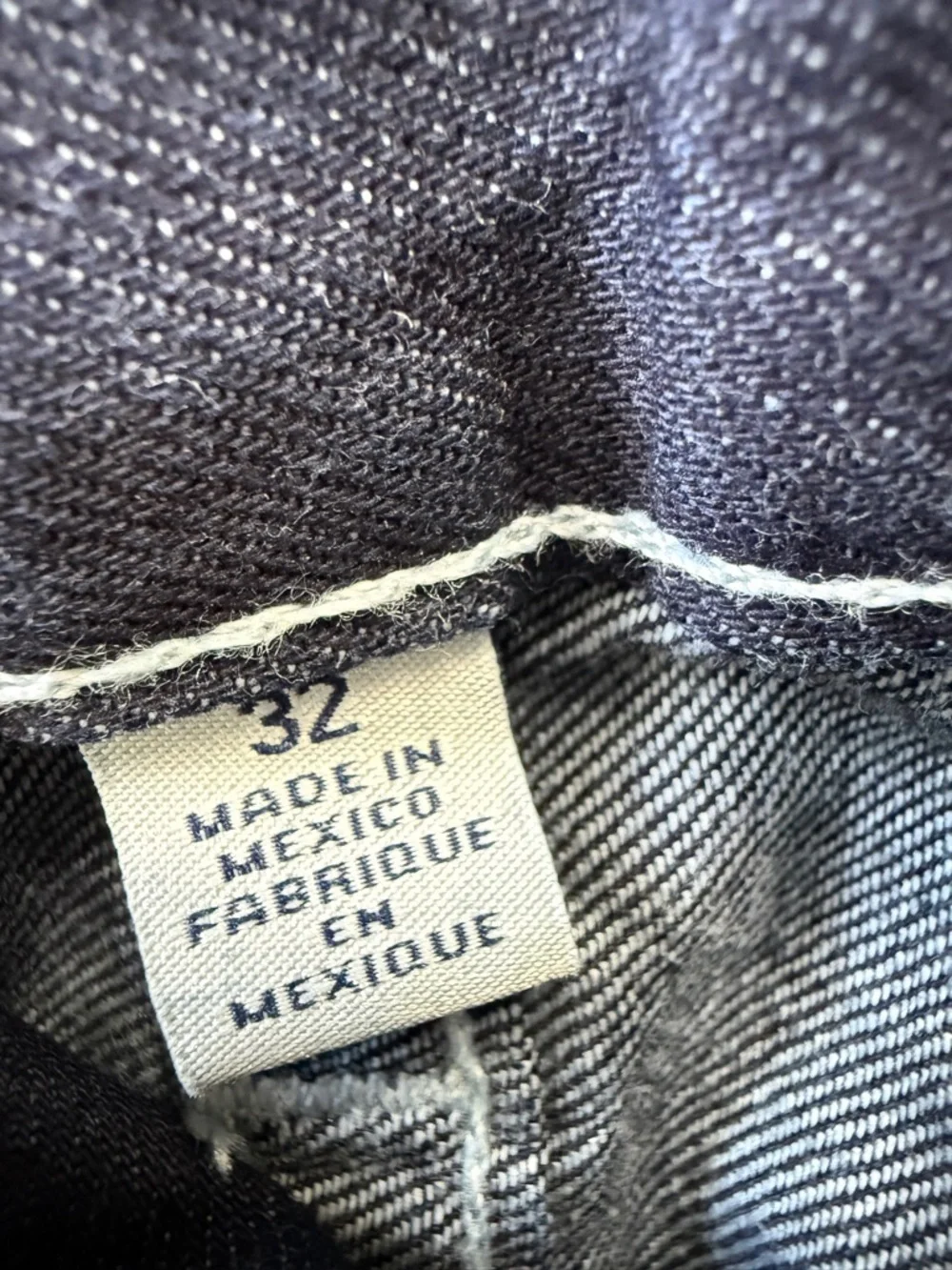 True Religion Skinny Dark Wash Jeans Size 32 Made in USA